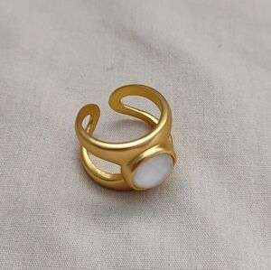 Julie Vos Gemstone Statement Ring Size 7